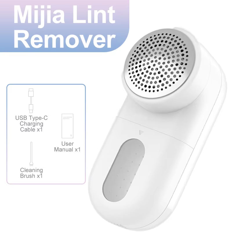 Portable New Original  MIJIA Lint Remover Rechargable Cloth Fabric Shaver Fluff Pellet Remove Machine for Clothes Sweater